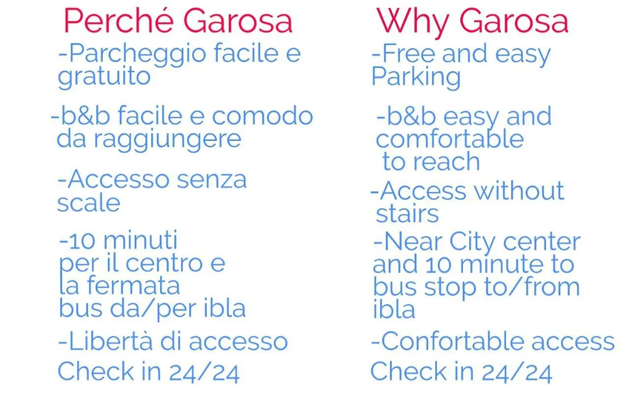 B&B Garosa Ragusa